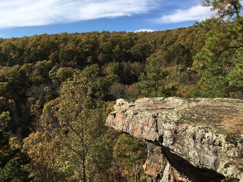 Pedestal Rocks area