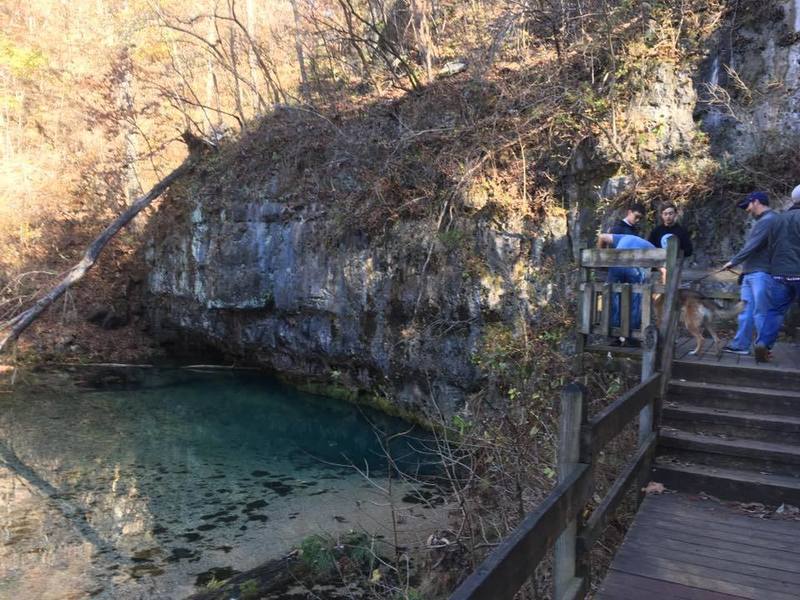 This is the 12th largest spring in Missouri, 56-degrees all year round.