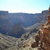 Airy ledge in Horse Trail Canyon.