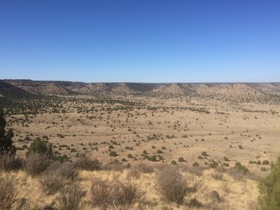 Viewpoint from the switchbacks.
