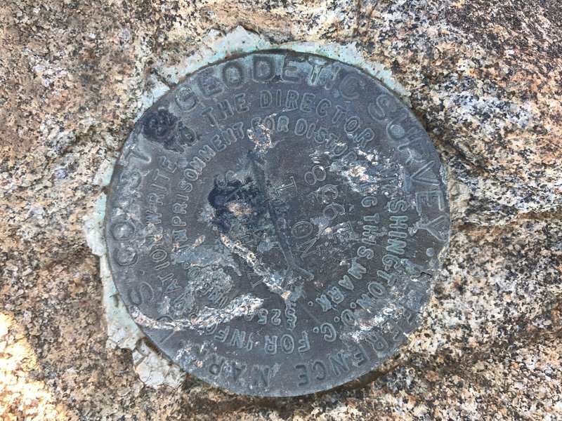 USGS Marker.