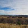 Looking south just prior to entering the Saguaro NP boundary.