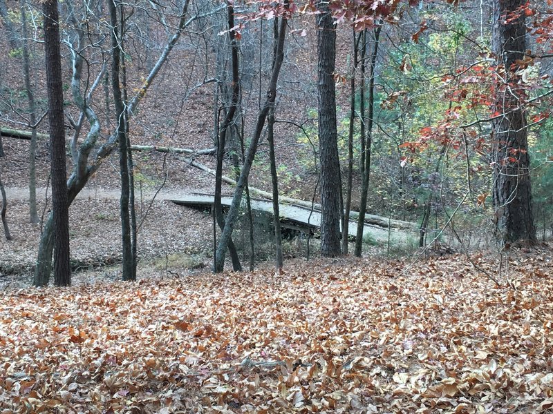 Third bridge along the trail.