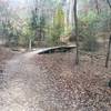 First bridge along the trail.