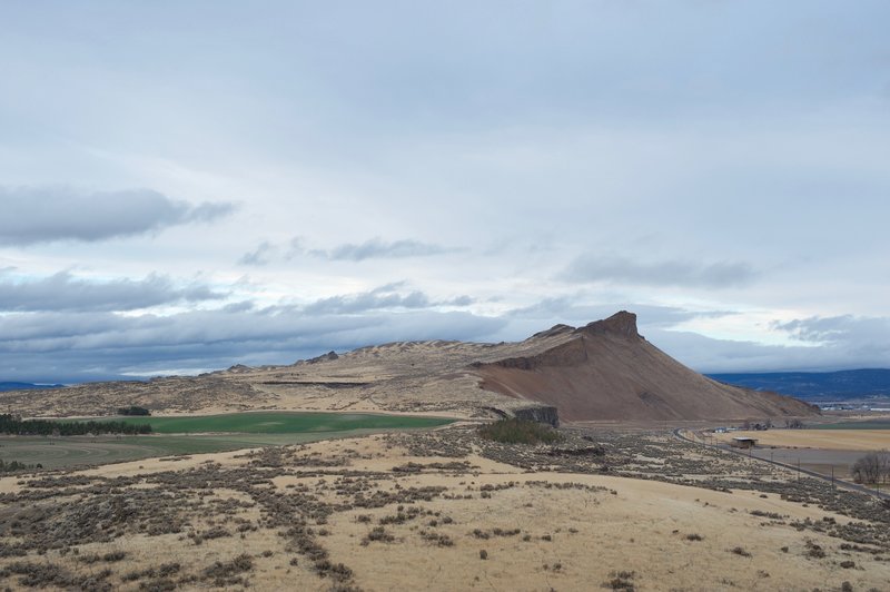 The view is excellent from the trail.