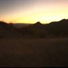 Sunrise from Goldmine Mountain.