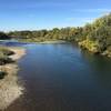 The mighty American River.