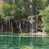 Beautiful, untouched waters of Hanging Lake.