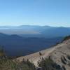 The summit of Mount Scott offers visitors great views of distant Klamath Lakes and Mount Shasta.