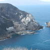 Potato Harbor Bay with the northmost view of Santa Cruz Island in the background.