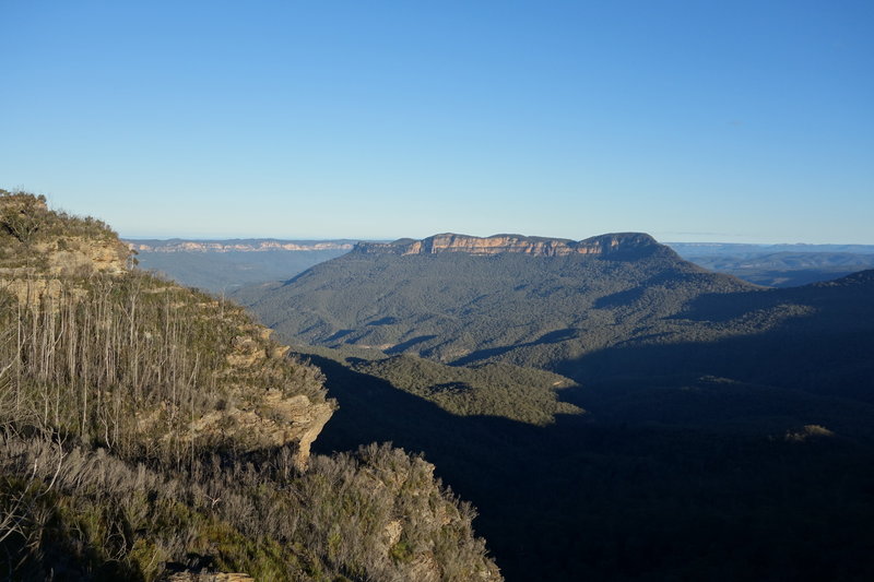 This view of the Blue Mountains never disappoints.