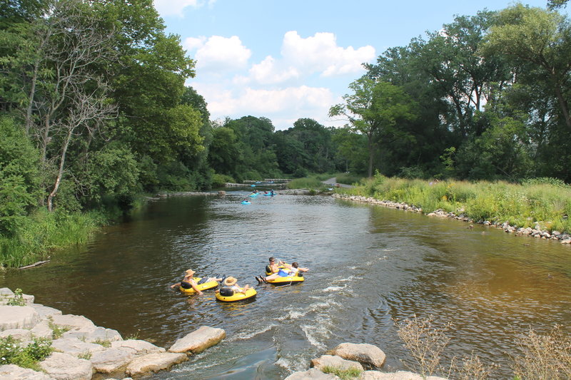 By the end of your time on the Laura Trail, you should jump into the water.