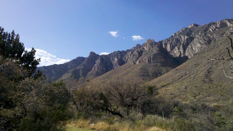 Mountain vista on the Smith Spring Trail.