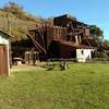 Ruins of the Mine Hill Rotary Furnace - used to extract mercury from cinnabar in the early 20th century.