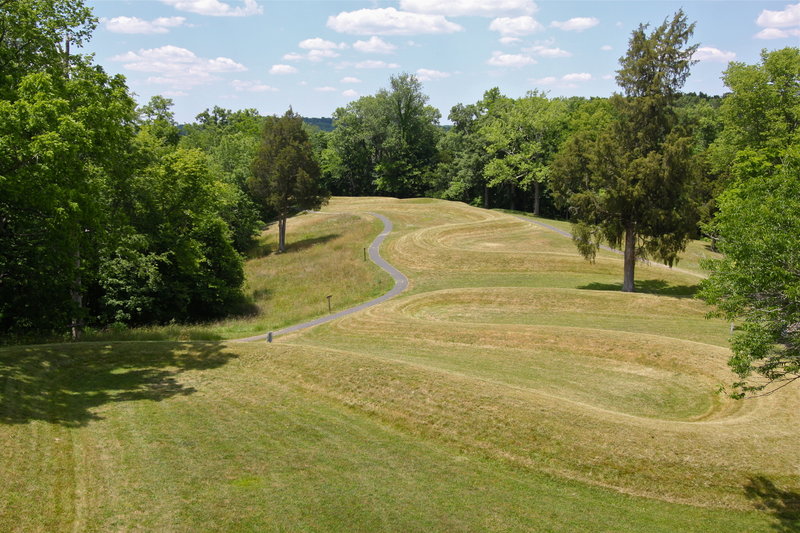 While its origin is still unknown, Serpent Mound provides an exciting spectacle for visitors to the area.