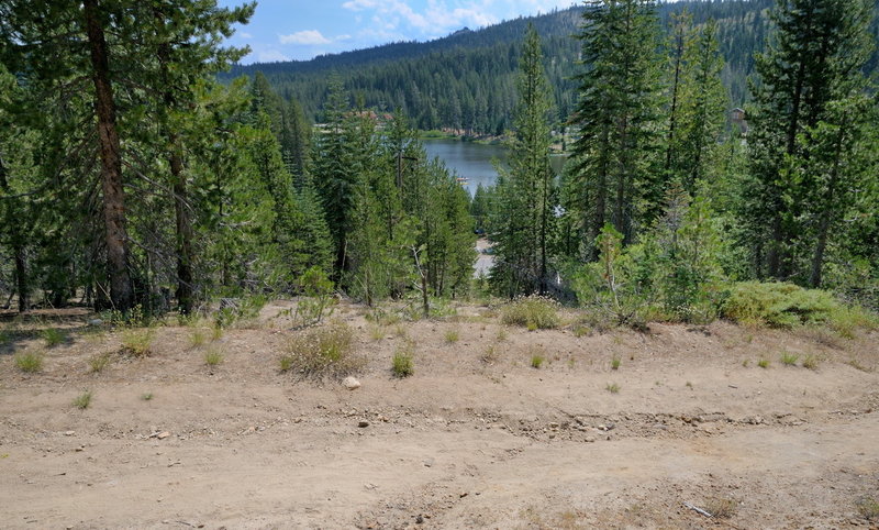 The view of Lake Dulzura is gorgeous from the Reindeer Trail.