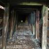 The entrance to the Old San Cristobal Mine Tunnel is eerie, yet exciting.