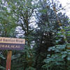 The Old Salmon River Trailhead is just past the forest boundary.  Photo by Yunkette.