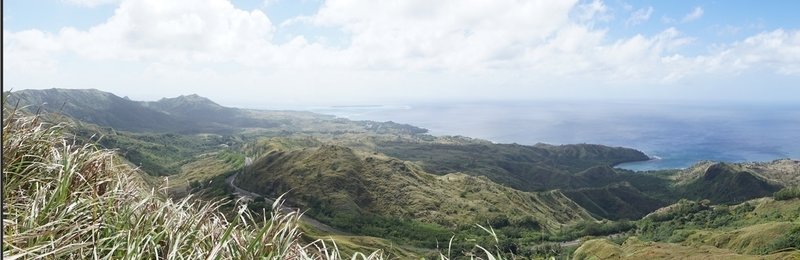 Mount LamLam offers a fantastic place to take panoramas.