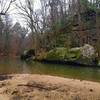 Sandbar on New Hope Creek.