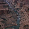 The Confluence marks the joining of the Colorado and the Little Colorado Rivers.