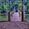 A sturdy bridge aids your travel over the James River.