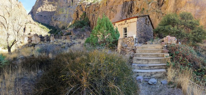 Van Patten's Dripping Springs Resort was originally built in the 1870's.