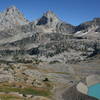 The Tetons make for a gorgeous site when entering from Hurricane Pass.