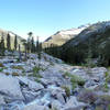 Canyon Creek at sunset offers true serenity when seen from Lower Canyon Creek Lake.