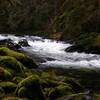 The Salmon River is hikeable even in winter, provided the road to the trailhead is accessible. Photo by Gene Blick.