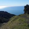 This spot on Baldwin Ranch Road offers nice views of the ocean.