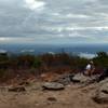 The Pine Mountain Trail's Archer Overlook provides great southeasterly views over Lake Alatoona.