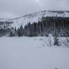 Lost Lake is starkly beautiful when covered in snow. This photo was taken on January 10, 2017.