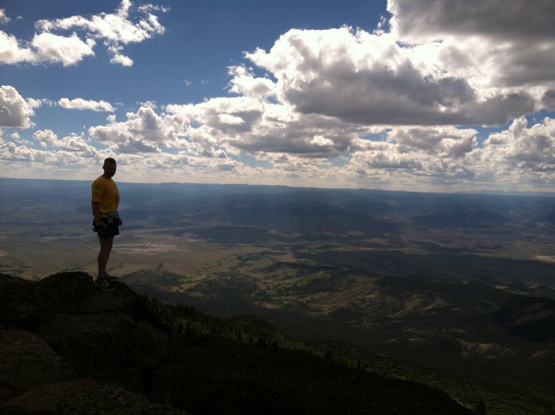 It feels like you can see the whole world from up here.