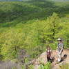 The last large descent of the hike rewards you with great views.