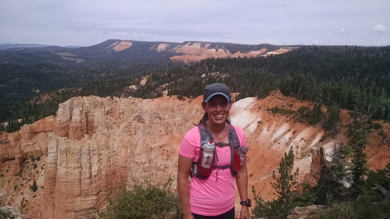 One of the overlooks along the rim.