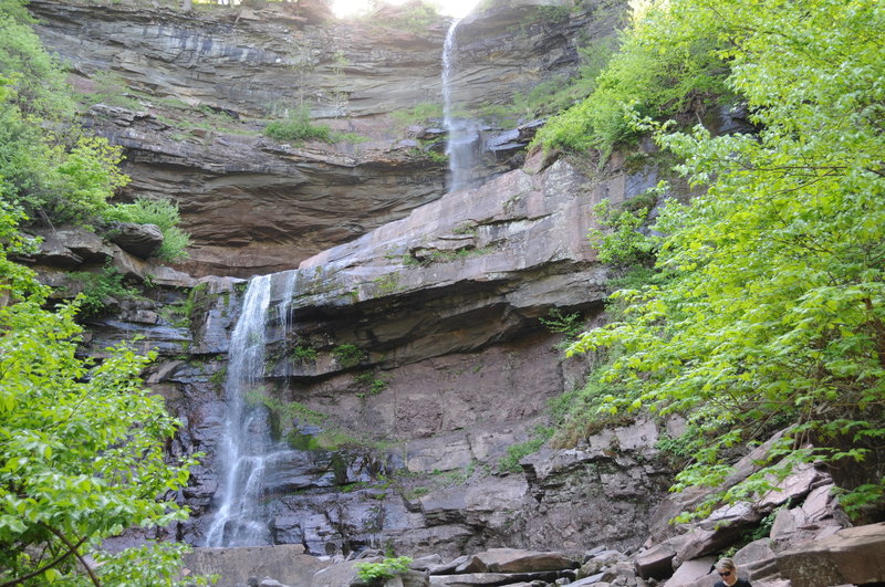 Kaaterskill Falls makes for a great place to take in and reflect on the beauty of the Catskills.