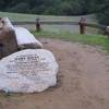 The Mary Davey Memorial is a good place to sit and enjoy the surrounding area.