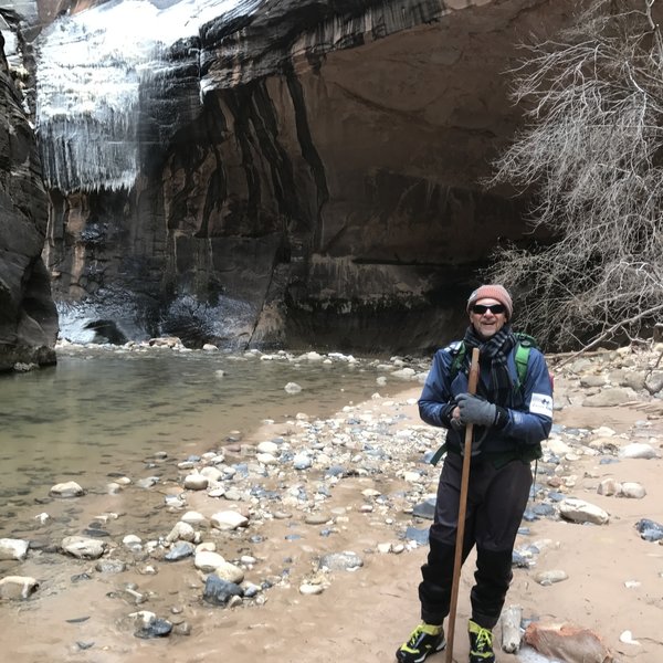 Winter is a fabulous time to hike at The Narrows - we only ran into 4 other people along the way. Wear a drysuit if you own one, as the water can be quite cold!