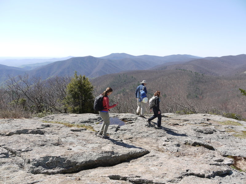 The view from Spy Rock is hard to beat!