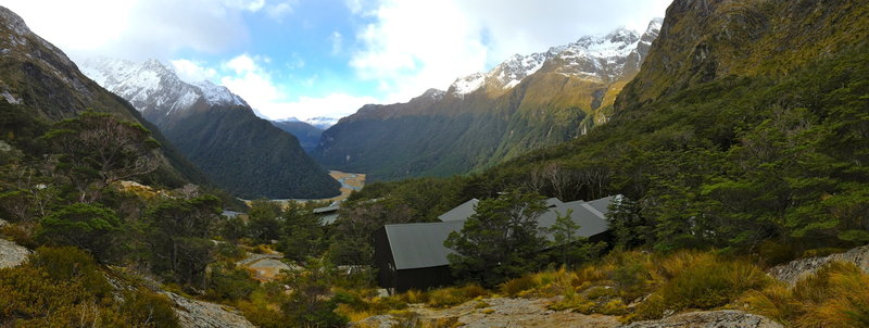 Falls Hut provides phenomenal views of your colossal surroundings.