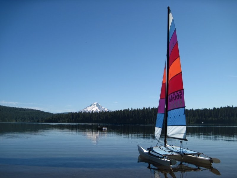 What more could you want than the views from the Southshore Trail at Gone Creek Campground. Photo by USFS.