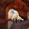 Coyote Natural Bridge makes for great photo opps deep in the canyon.