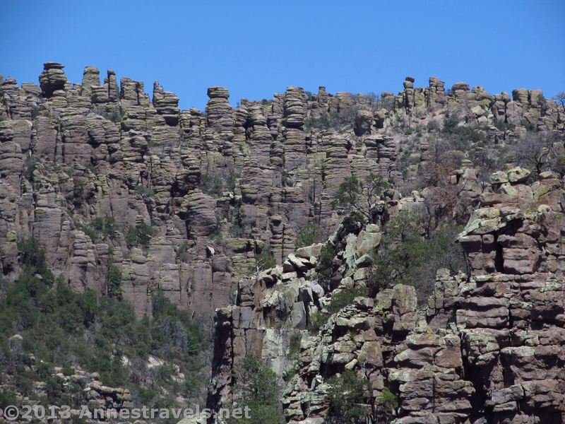 Stunning spires and rock formations can be seen from the Sarah Deming Trail.