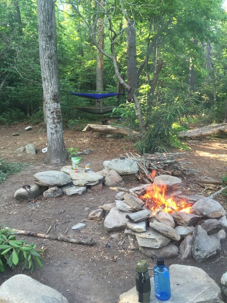 Don't be afraid to wander off on some barely traveled side trails when you decide it's time to set up camp. Often times you'll find some very rewarding sites.