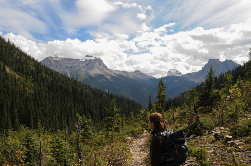 Leaving the gorgeous views from Emerald Basin in Yoho National Park is never easy.