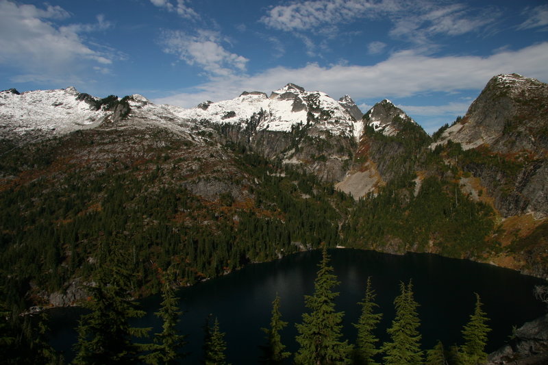 Enjoy this stellar view before descending to Thornton Lake.