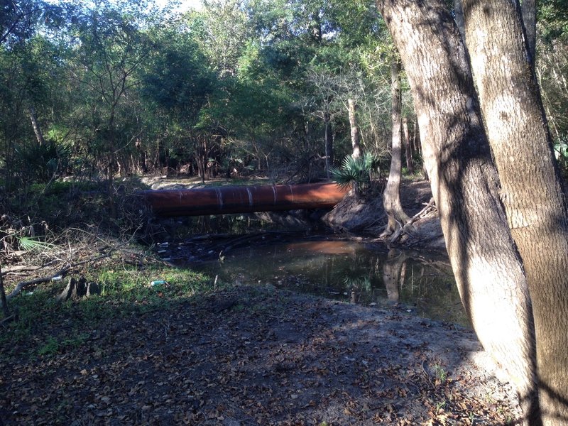 Banzai Pipeline crosses Turkey Creek. Use caution when crossing.