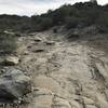 Looking up the Mormon Trail, there are several places where the trail is a rock bed.