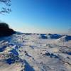 Ice dunes along the lakeshore are a must see.